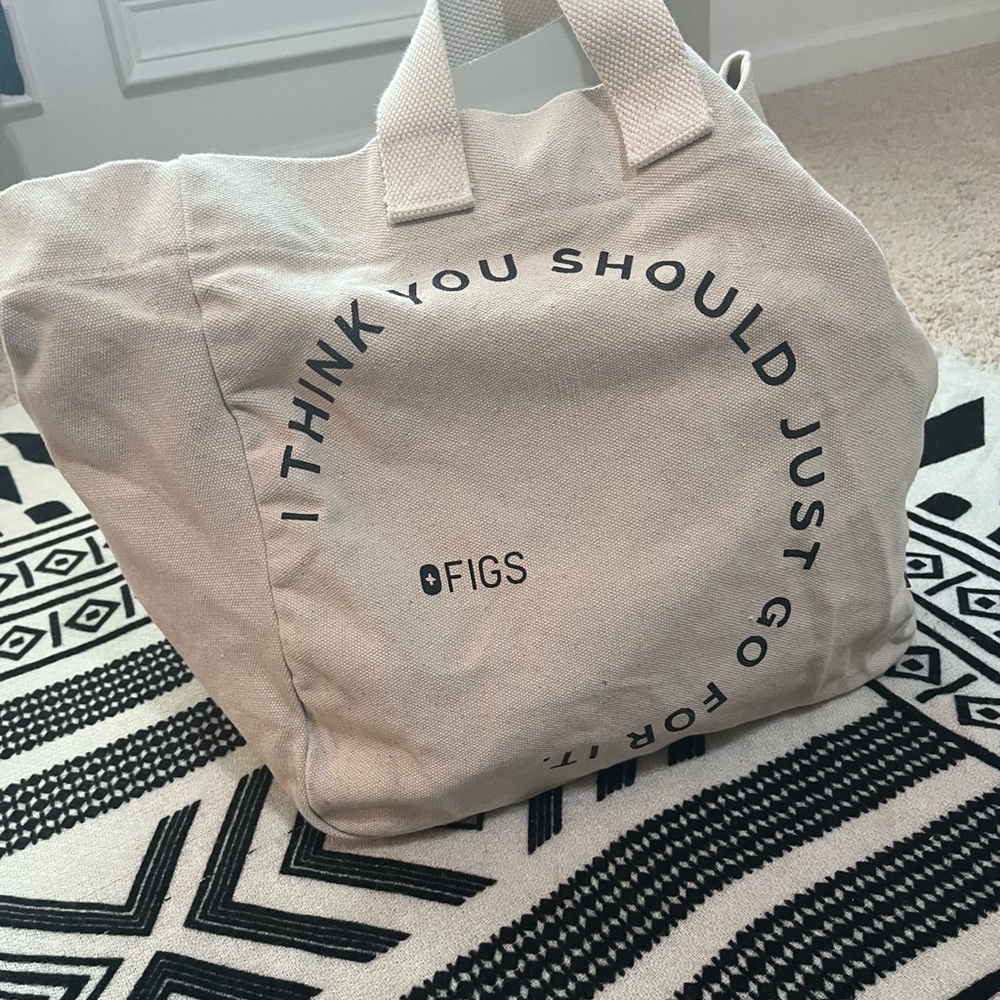 FLASH SALE * FIGS CANVAS TOTE